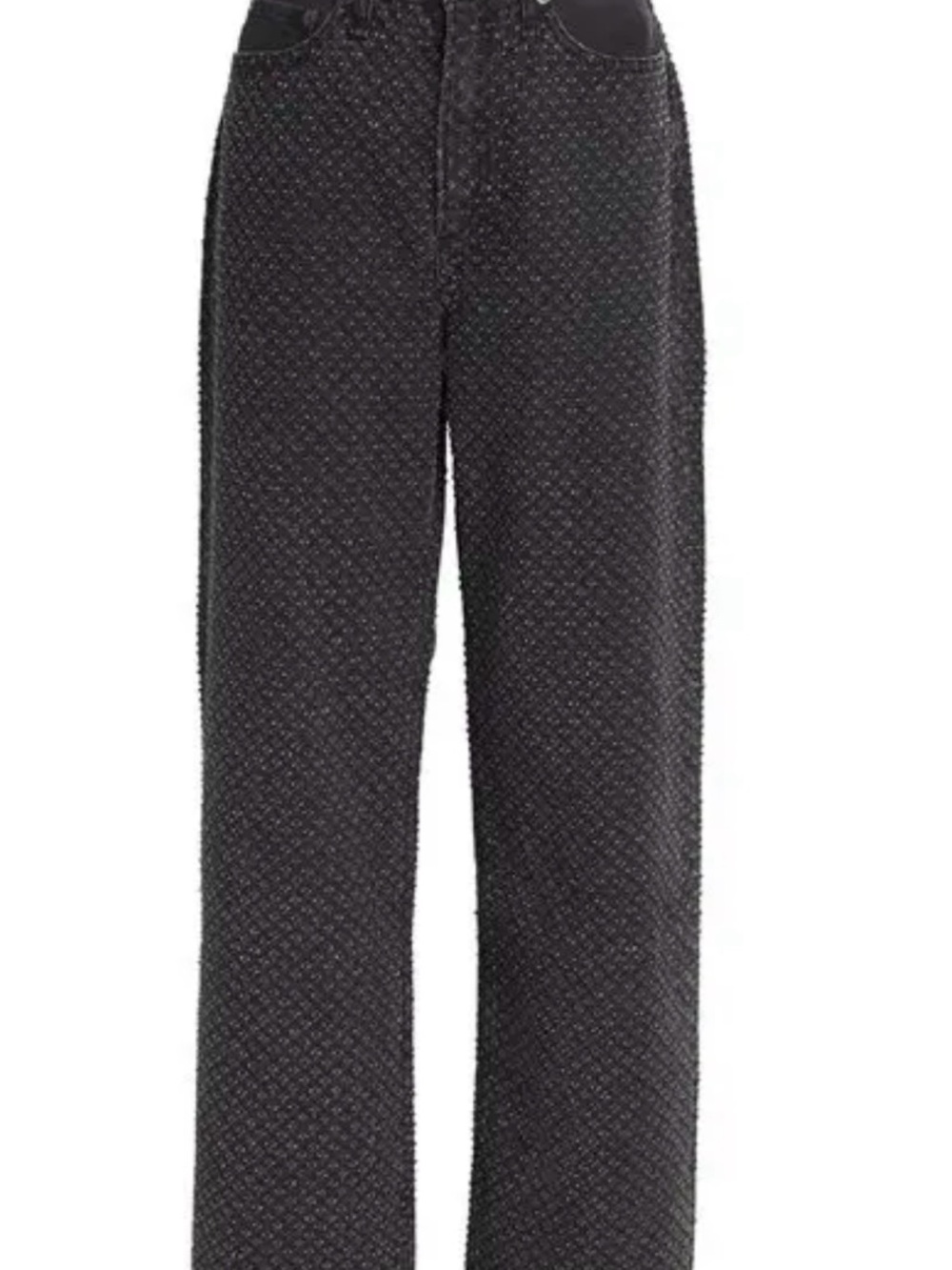 rag & bone High-Rise Gray Speckled Jeans